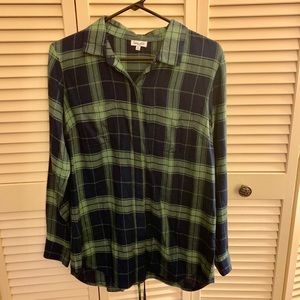 Splendid Flannel Button Down